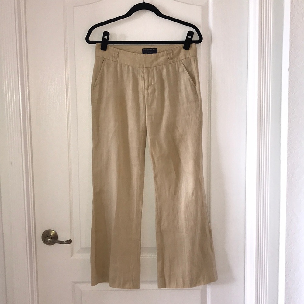 Banana Republic linen pants
